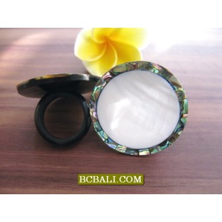 Abalone Shells Finger Rings Accessories Motif 